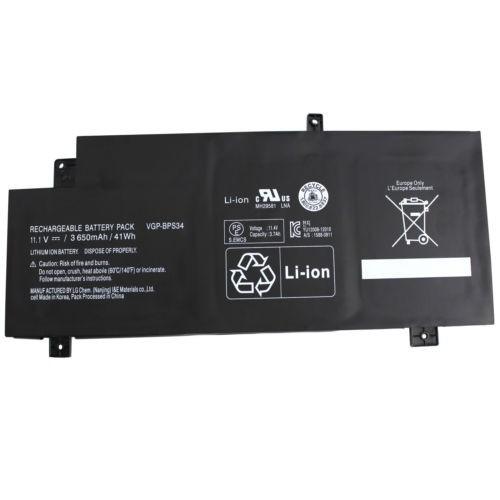 Pin thay thế dành cho laptop Sony BPS34 SVF15A1ACXB, SVF15A1ACXS, SVF15A1BCXB, SVF14AC1QL - Loại tốt