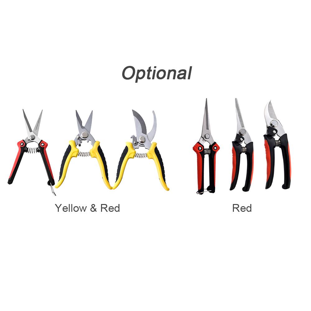 3 Kéo Cắt Tỉa Làm Vườn Tỉa Cây Cầm Tay Máy Tỉa Bằng Tay Vườn Secateurs Cắt Nhánh Thép Không Gỉ <<