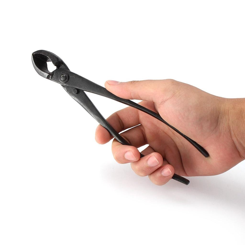 Round Edge Cutter Beginner Bonsai Tools Multi - Function As Branch Cutter and Knob Cutter 205mm 8'' Carbon Steel Garden Branch