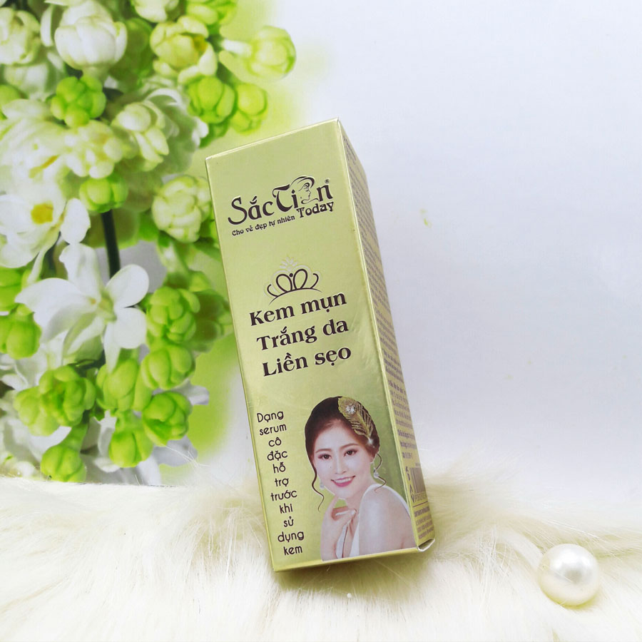 Kem Mụn Trắng Da Liền Sẹo Sắc Tiên Today (dạng serum cô đặ)