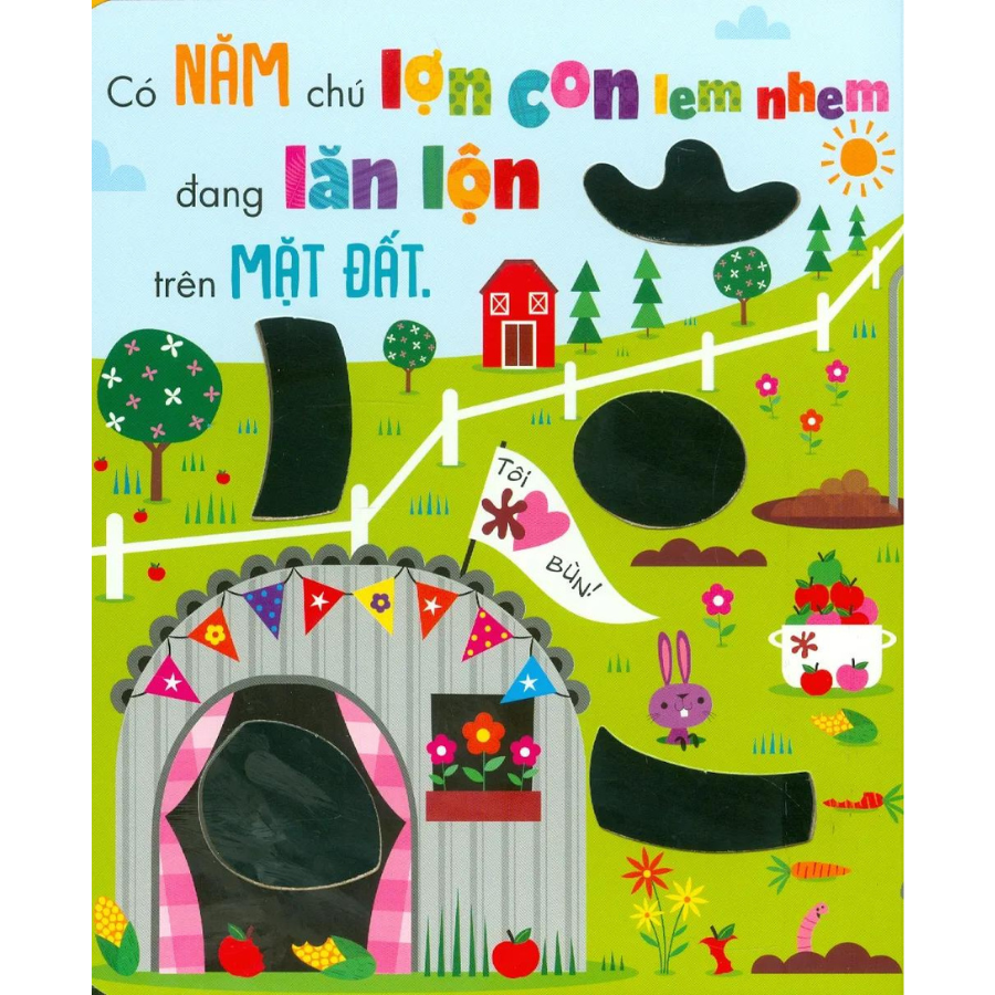 Đừng Chạm Vào Lợn Con Lem Nhem - Sách Tương Tác Thông Minh