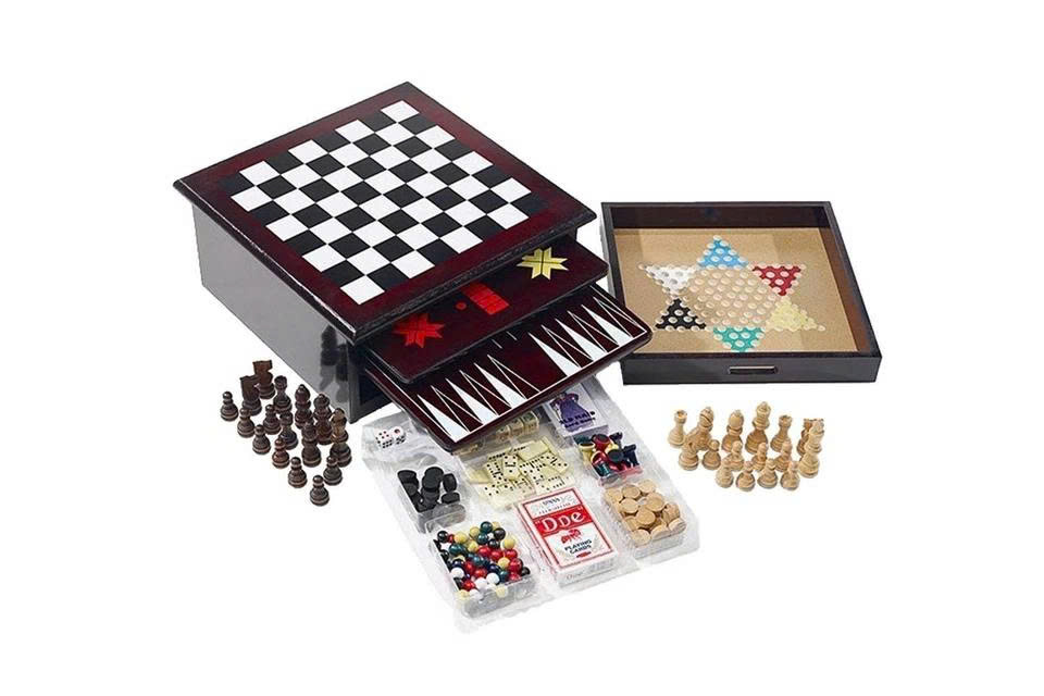 Bộ trò chơi En Bois Jeux 15 in 1 hàng chính hãng