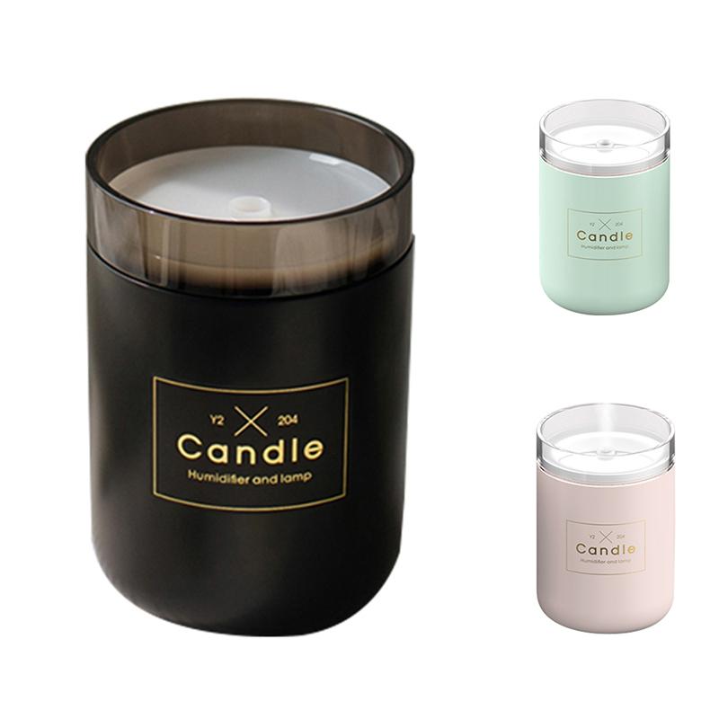 Top Bán 280ML Siêu Âm Thanh Nến Máy Phun Sương Tạo Độ Ẩm USB Để Bàn Hương Thơm Khuếch Tán Máy Lọc Không Khí Phun Sương Tạo Cho Phòng Ngủ Văn Phòng