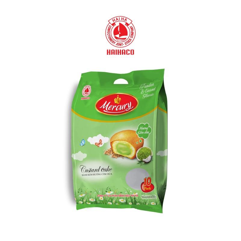Bánh Bông Lan Kem Mercury Hải Hà vị cốm dừa - Hàng chính hãng