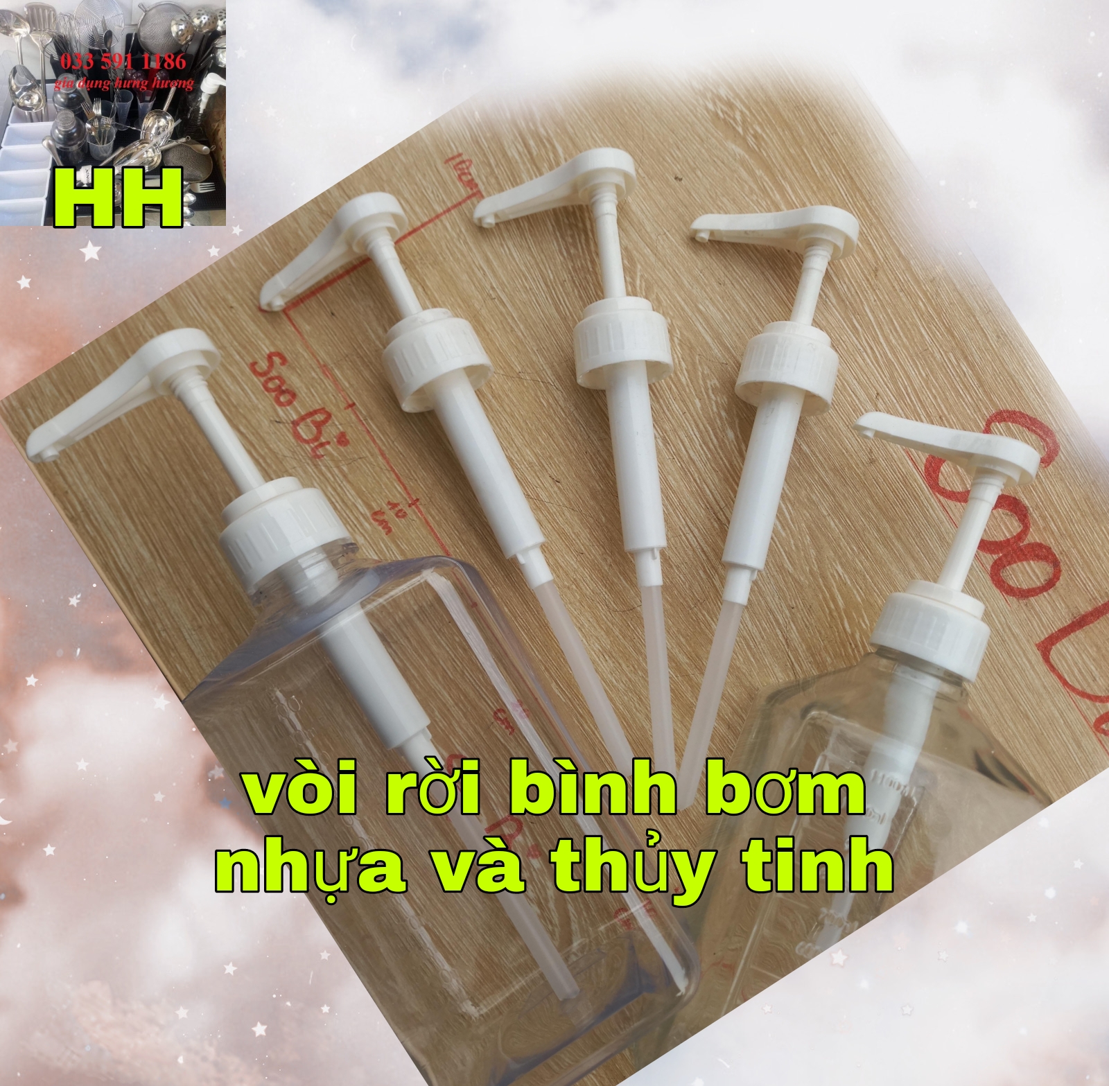Bình bơm đựng xịt siro đường nhựa - thủy tinh có vòi pump định lượng 10ml 1 lần bơm