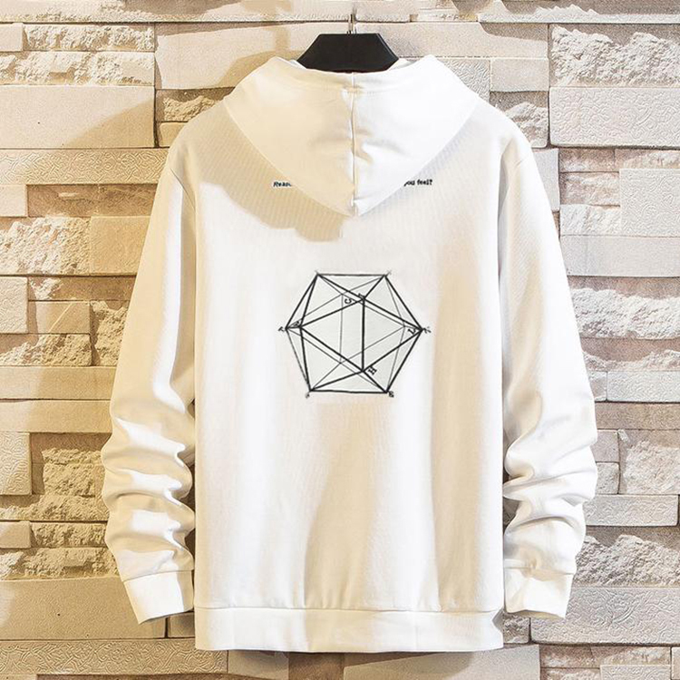 Áo Hoodie Nỉ Bông Unisex Streetwear Lục Lăng