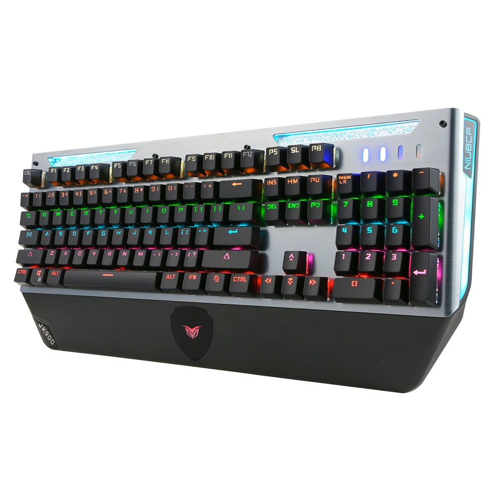 Bàn phím cơ Bcaklit RGB có dây 26 phím Rollover/ Phím kết hợp đa chức năng / Double Shot Keycaps / Công tắc màu xanh lam