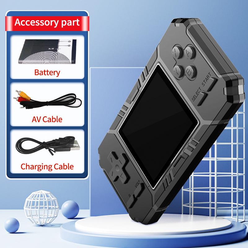Bảng điều khiển trò chơi cầm tay Retro 3,0 inch Màn hình HD 8 bit tích hợp 520 trò chơi AV Out Mini Video Game Player cho quà tặng trẻ em
