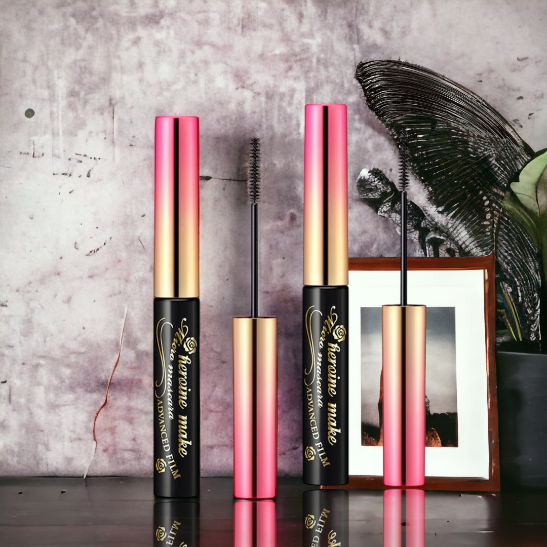Mascara Kissme Heroine Make Màng Film Chống Trôi, Làm Tơi Và Dày Rậm Làn Mi Mỏng (4.5G)