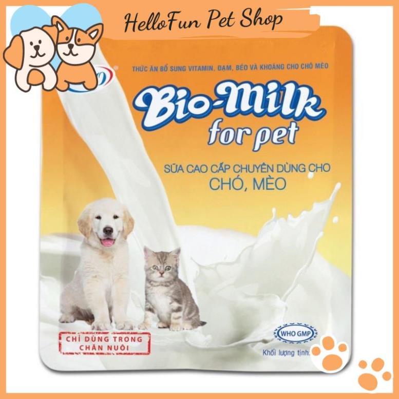 Sữa cho chó mèo Bio Milk 100g - Sữa bột dinh dưỡng cho thú cưng