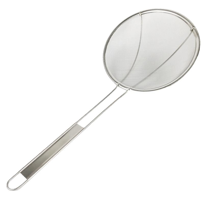 Vợt lưới lược thực phẩm, dầu ăn tay cầm inox