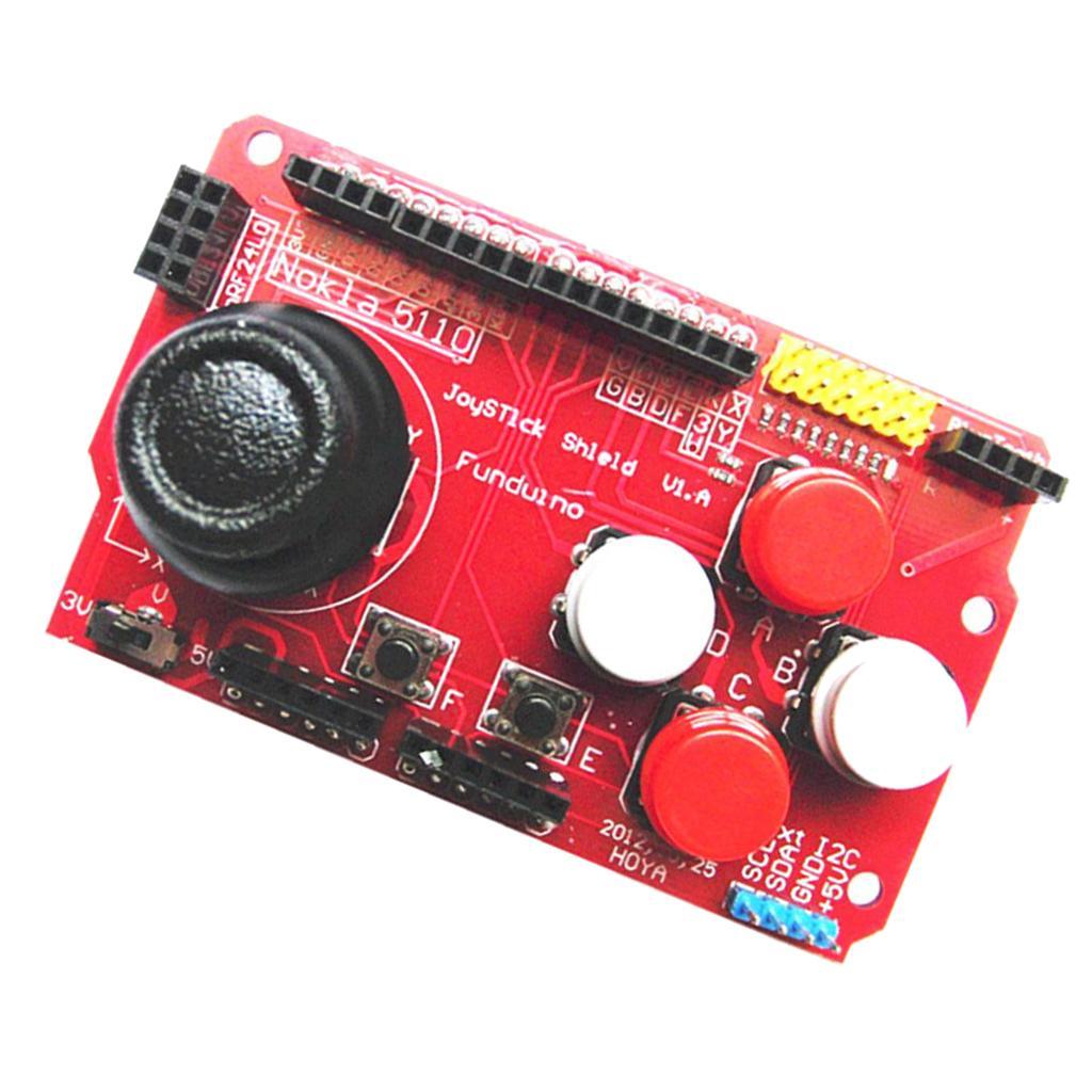 1 Piece Joystick Shield V2 Expansion Board Game Controller Module For Arduino
