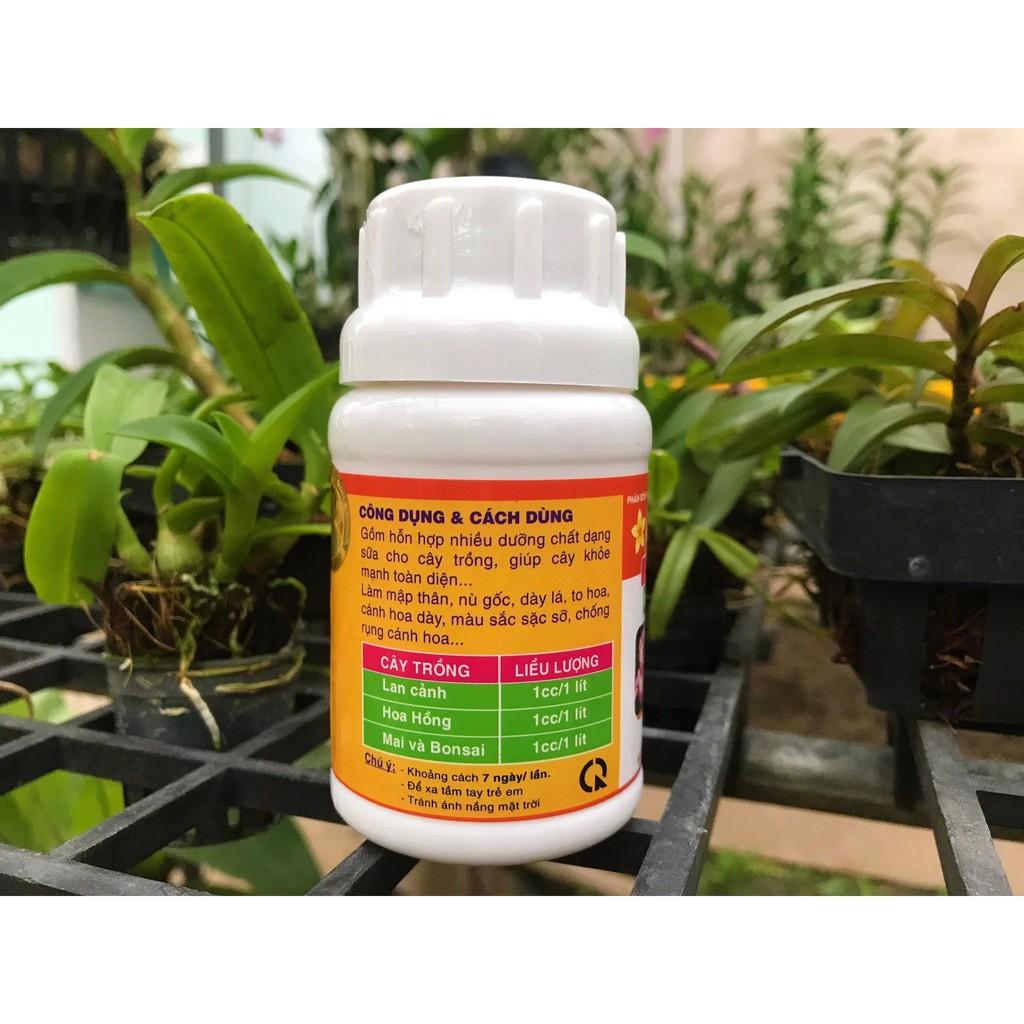 Phân Bón Bổ Sung Vi Lượng Super Roots Sữa Dinh Dưỡng - Mập Thân- Dày Lá- To Hoa lọ 100ml
