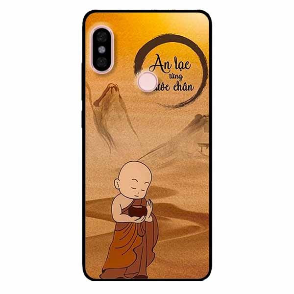 Ốp lưng in cho Xiaomi Redmi Note 6 Pro Mẫu Bước Chân An Lạc