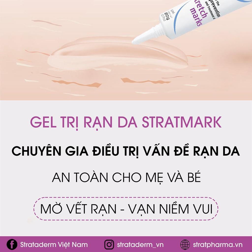 Stratamark 50g - Gel Silicone làm giảm và ngăn ngừa rạn da