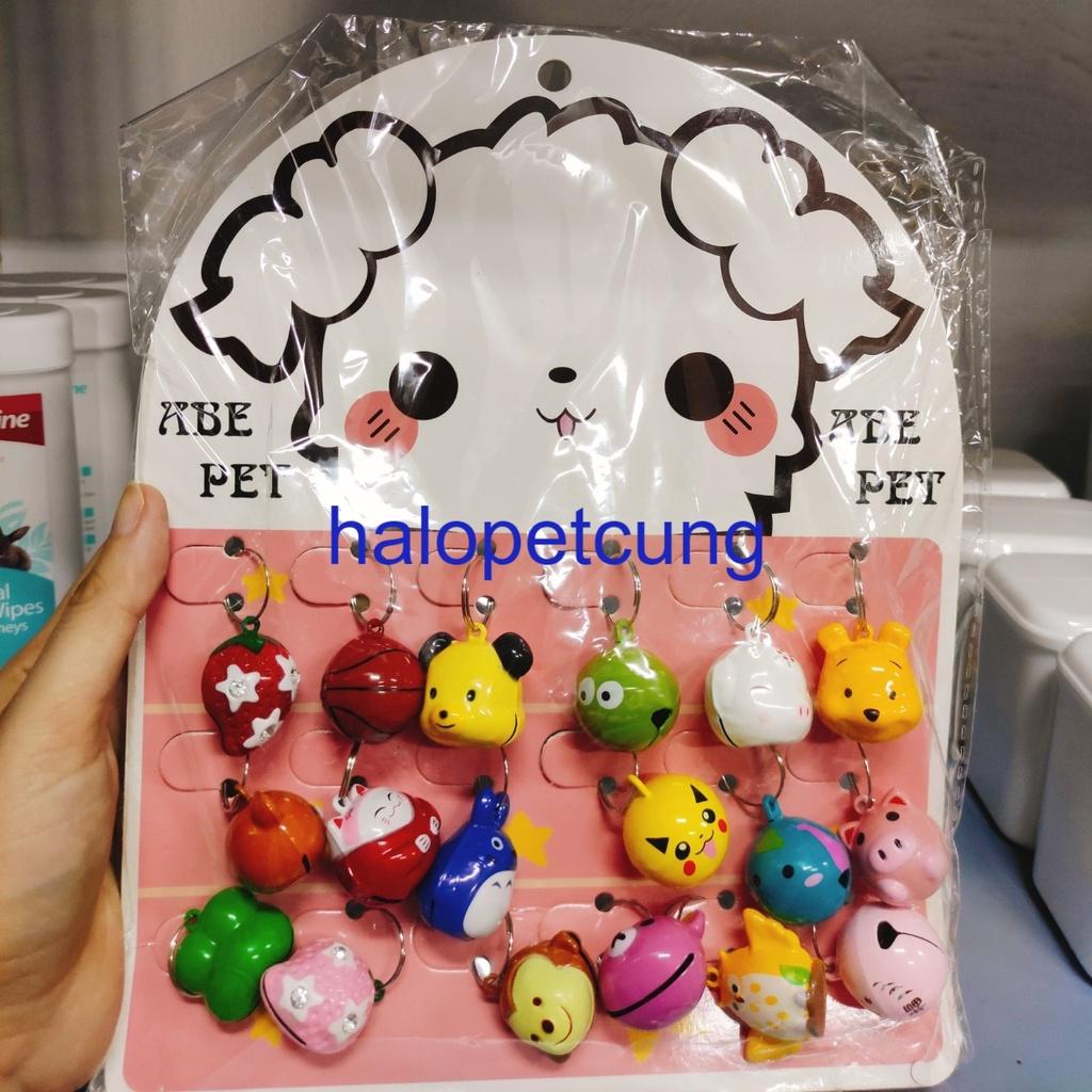 Chuông Cổ, Lục Lạc Đeo Cổ Hình Thú Dễ Thương Cho Mèo Cưng