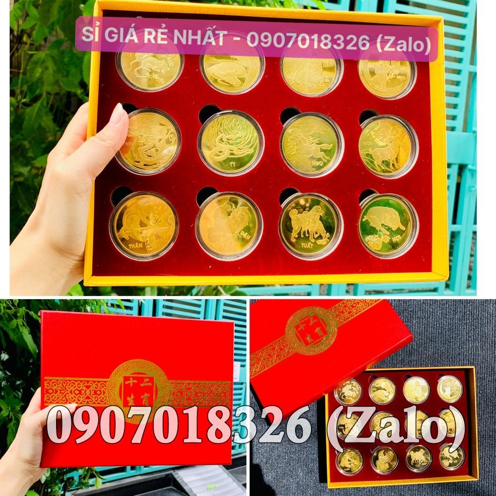 Quà Tặng Hộp Xu 12 Con Giáp Sang Trọng, Đẹp Lấp Lánh - Bản Tiếng Việt NELI