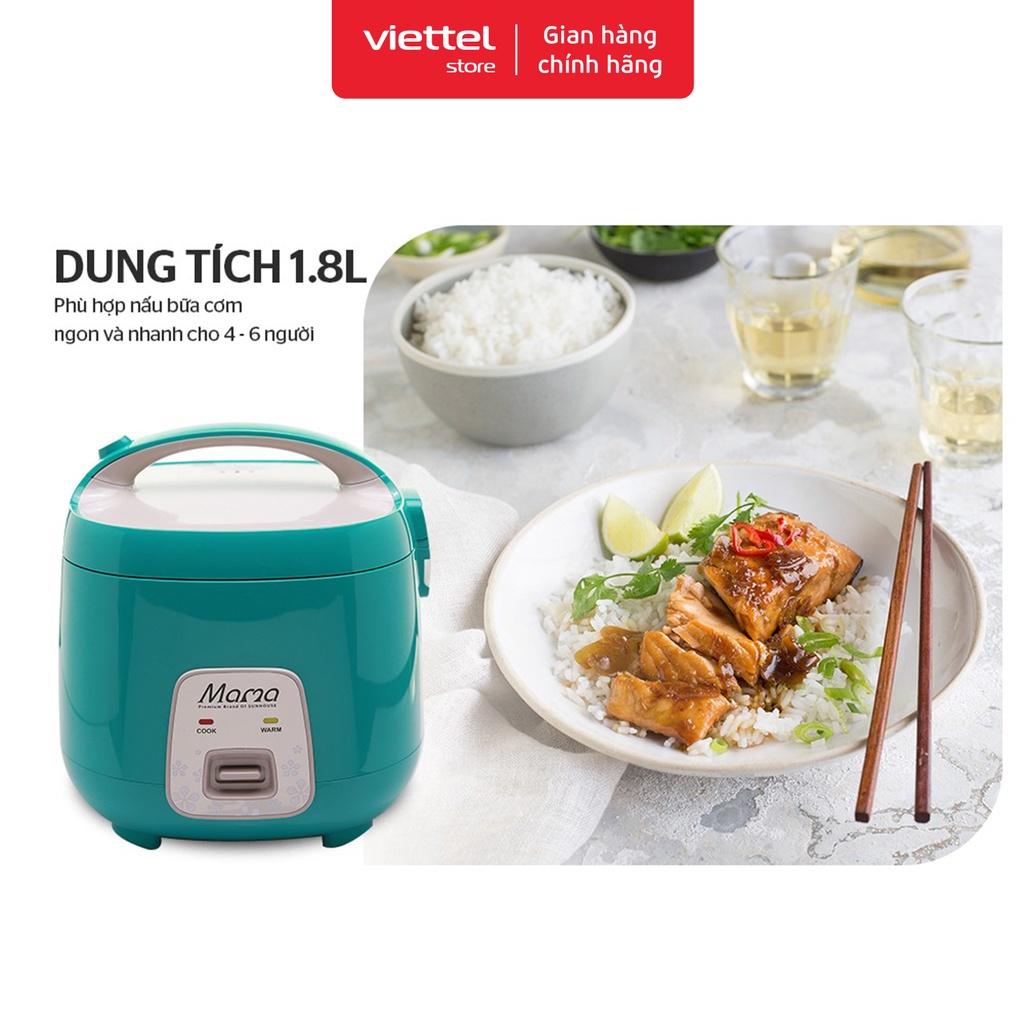 Nồi cơm điện 1.8L Sunhouse Mama SHD8652G - Hàng chính hãng
