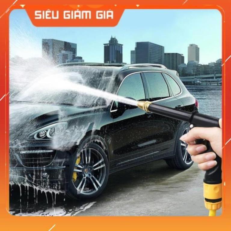 Bộ dây và vòi xịt rửa xe tưới cây tăng áp,vòi xịt rửa,vòi tưới cây 810-2621-1