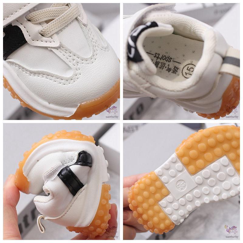 Giày Thể Thao Đế Cao Su Chống Trượt Phong Cách Hàn Quốc Cho Bé Gái