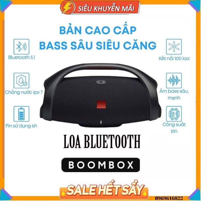 Loa bluetooth BOOMBOX công suất 30W bass căng,loa nghe nhạc bluetooth xách tay, cao cấp, chống nước - KARPINO