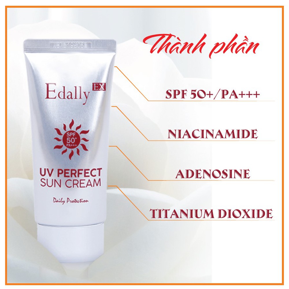 Kem Chống Nắng Ngừa Nám Hoàn Hảo Edally - UV Perfect Sun Cream SPF50+/PA+++