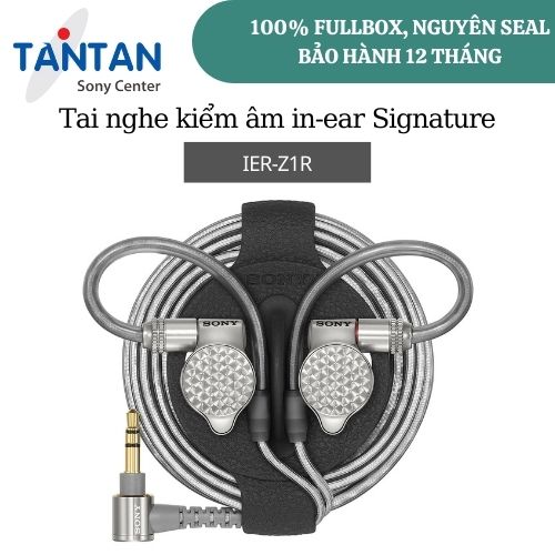 Tai nghe kiểm âm  In-ear Sony IER-Z1R  “Signature Series&quot; | Hàng chính hãng