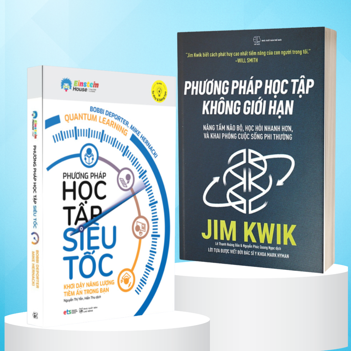 Combo Phương Pháp Học Tập Hiệu Quả: Phương Pháp Học Tập Không Giới Hạn + Phương Pháp Học Tập Siêu Tốc