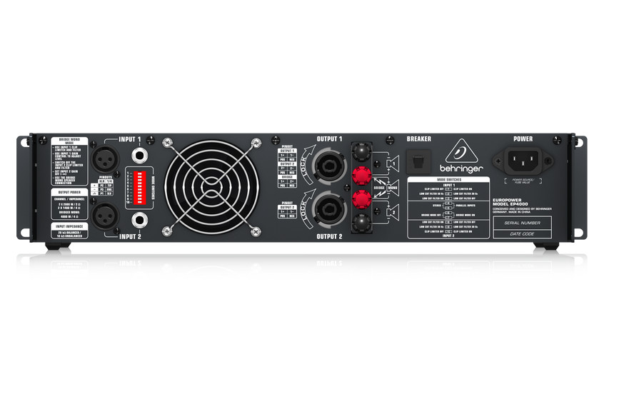 Amply Behringer EUROPOWER EP4000 -  Hàng Chính Hãng