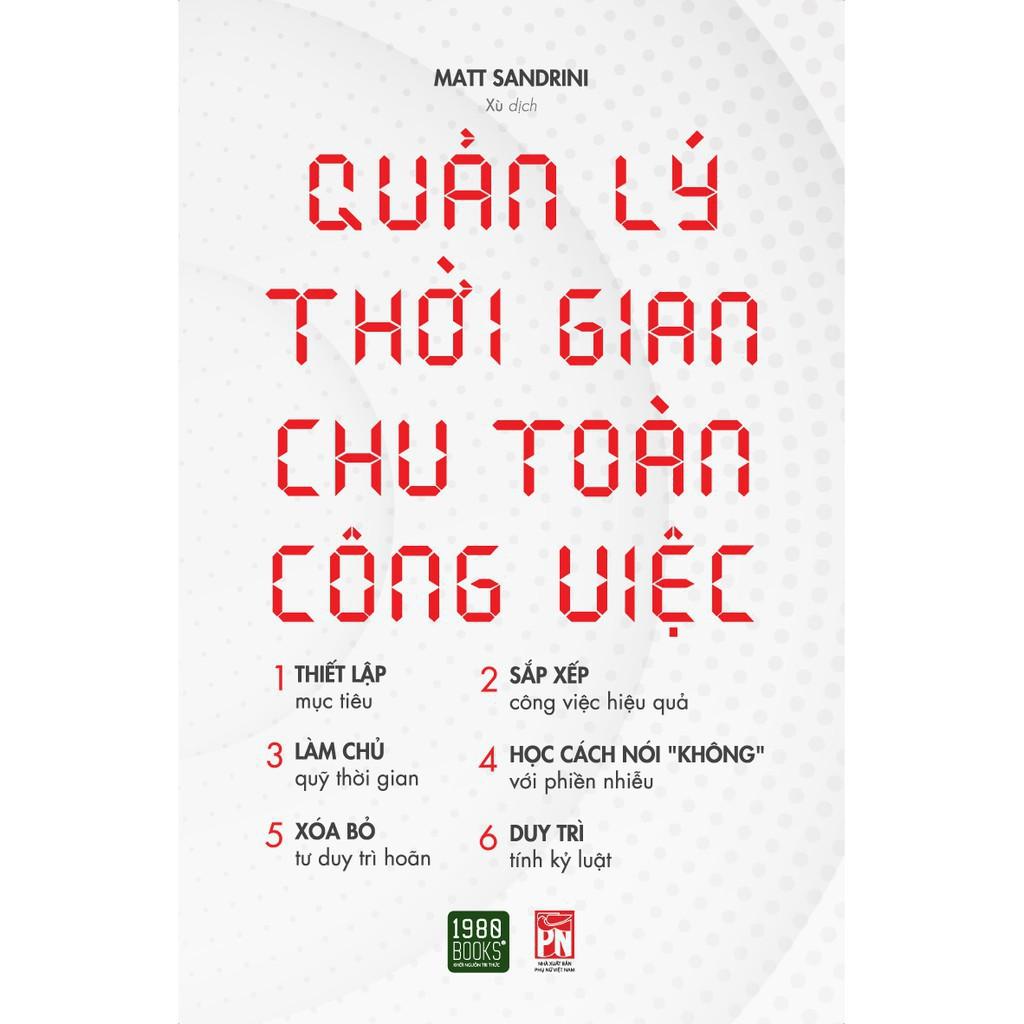 Sách - Quản Lý Thời Gian Chu Toàn Công Việc