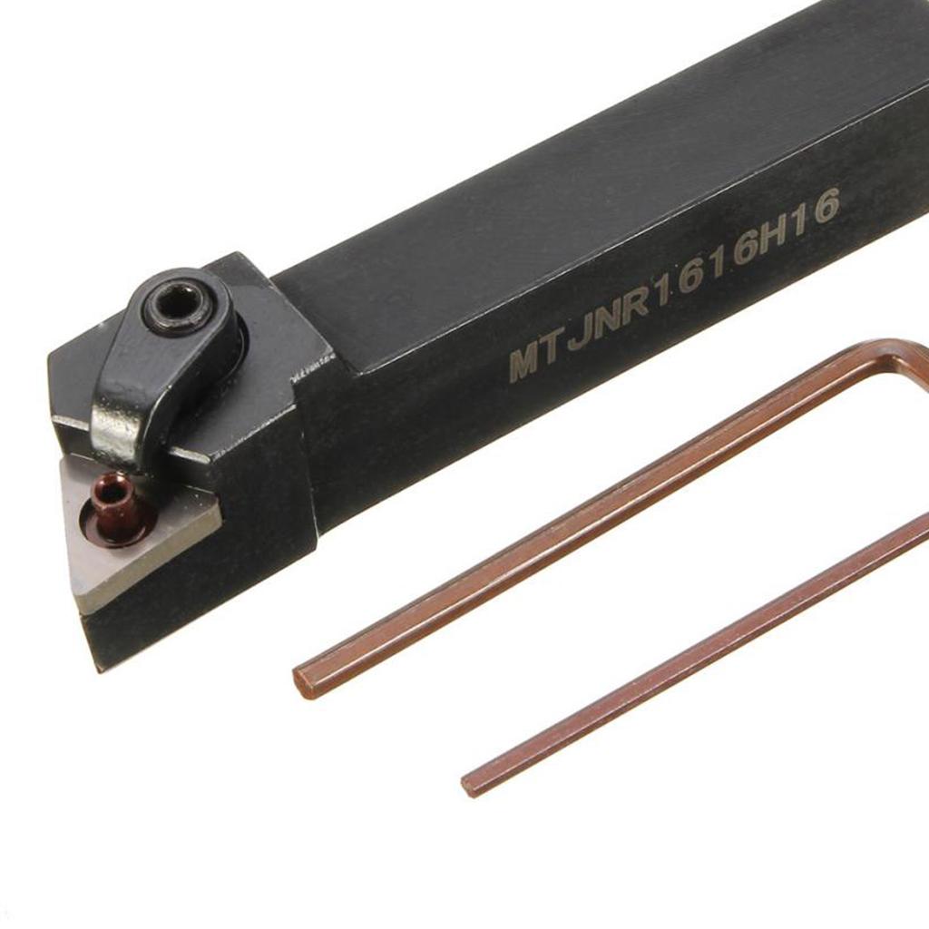 Lathe Tool Holder Holder Boring Bar + Wrench CNC Lathe Turning Tool, 100 Mm MTJNR1616H16 MTJNL1616H16