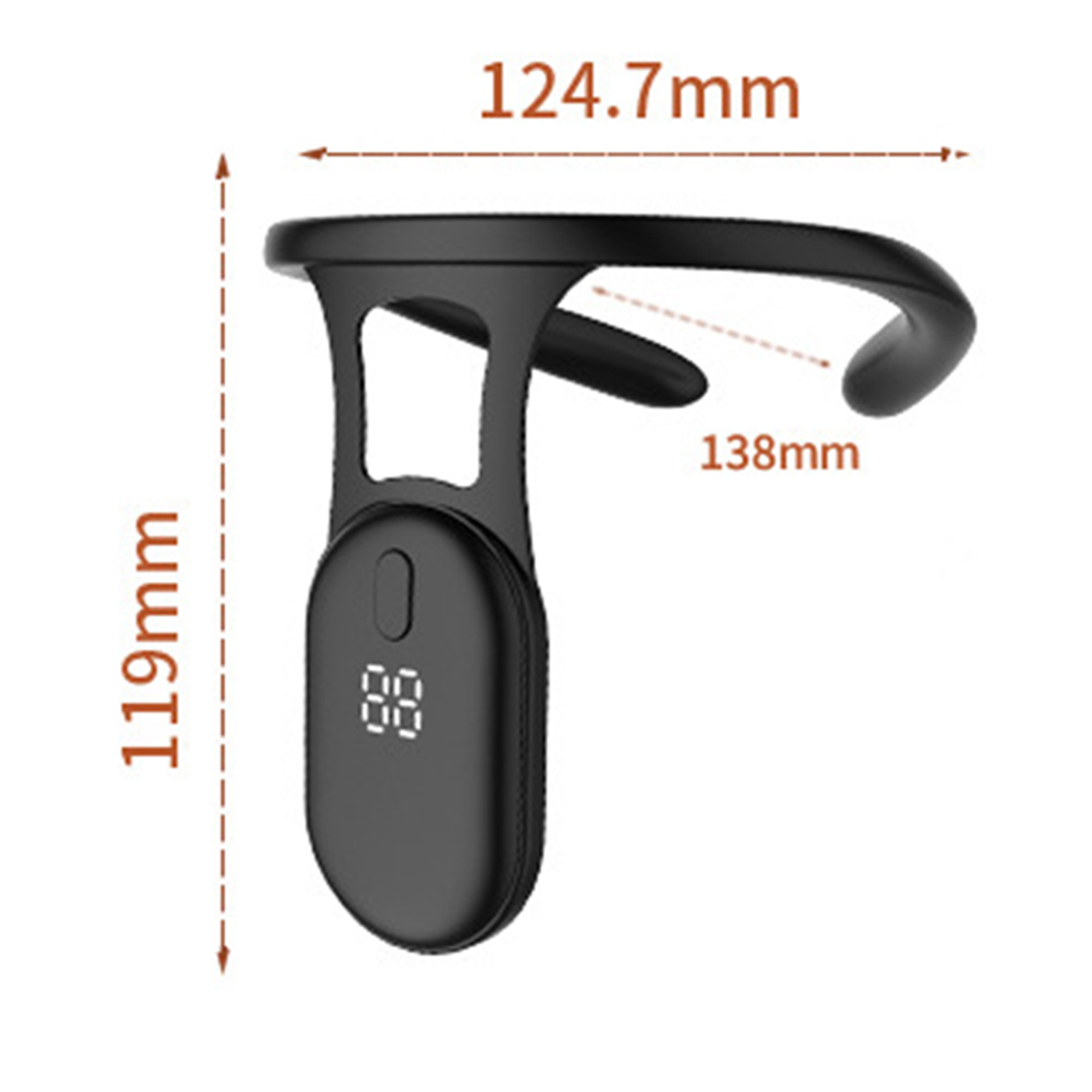 Vòng điều chỉnh tư thế cổ, chống gù lưng 400MAh Portable Neck Lymphatic Relief Soothing Neck Instrument