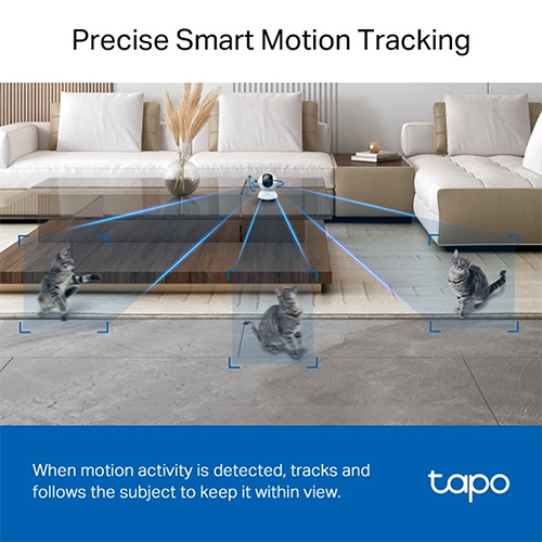 Camera trong nhà TP-Link Tapo Pan/Tilt Home Security Wifi 4MP 2K C220 - Hàng chính hãng