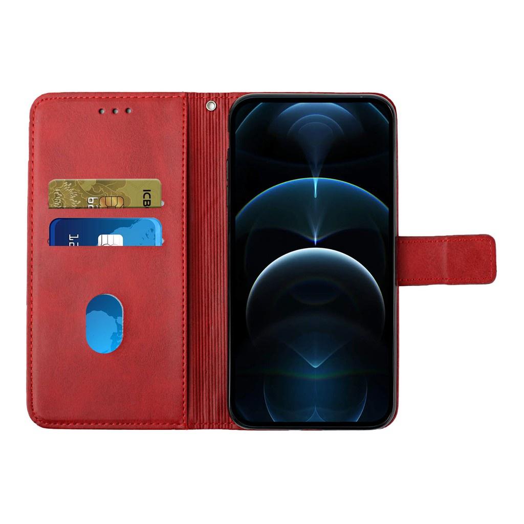 Bao da điện thoại màu trơn nắp lật từ tính cho Huawei Nova 4e 6SE 7i P30 P30 Pro P40 lite E Y5P Y6P Y7P Honor 9A 20