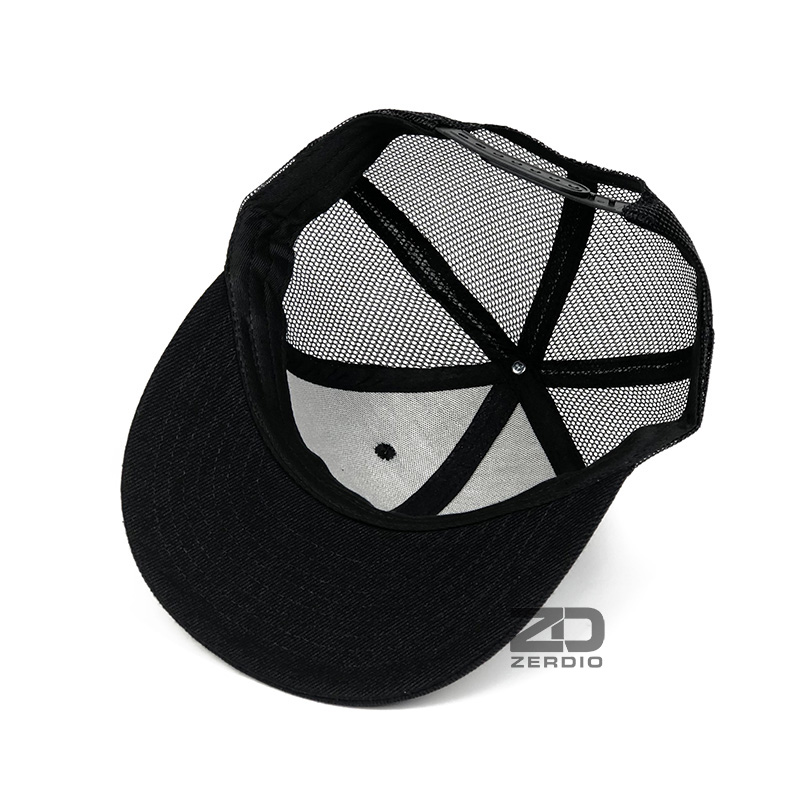 Nón Snapback nam nữ lưới đen trơn Classic mã SN30 phong cách tối giản