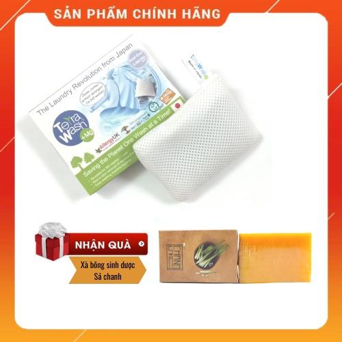 Túi Giặt Quần Áo Terra Wash +Mg Nhật Bản Khử Mùi Hôi Khử Khuẩn Tặng Xà Bông Sinh Dược Sả Chanh