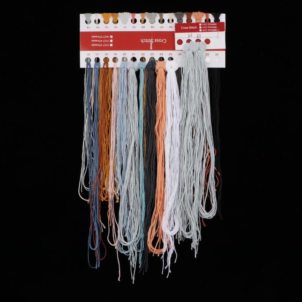 DIY Handmade Needlework Cross Stitch Set Embroidery Kit Precise Printed Tigers