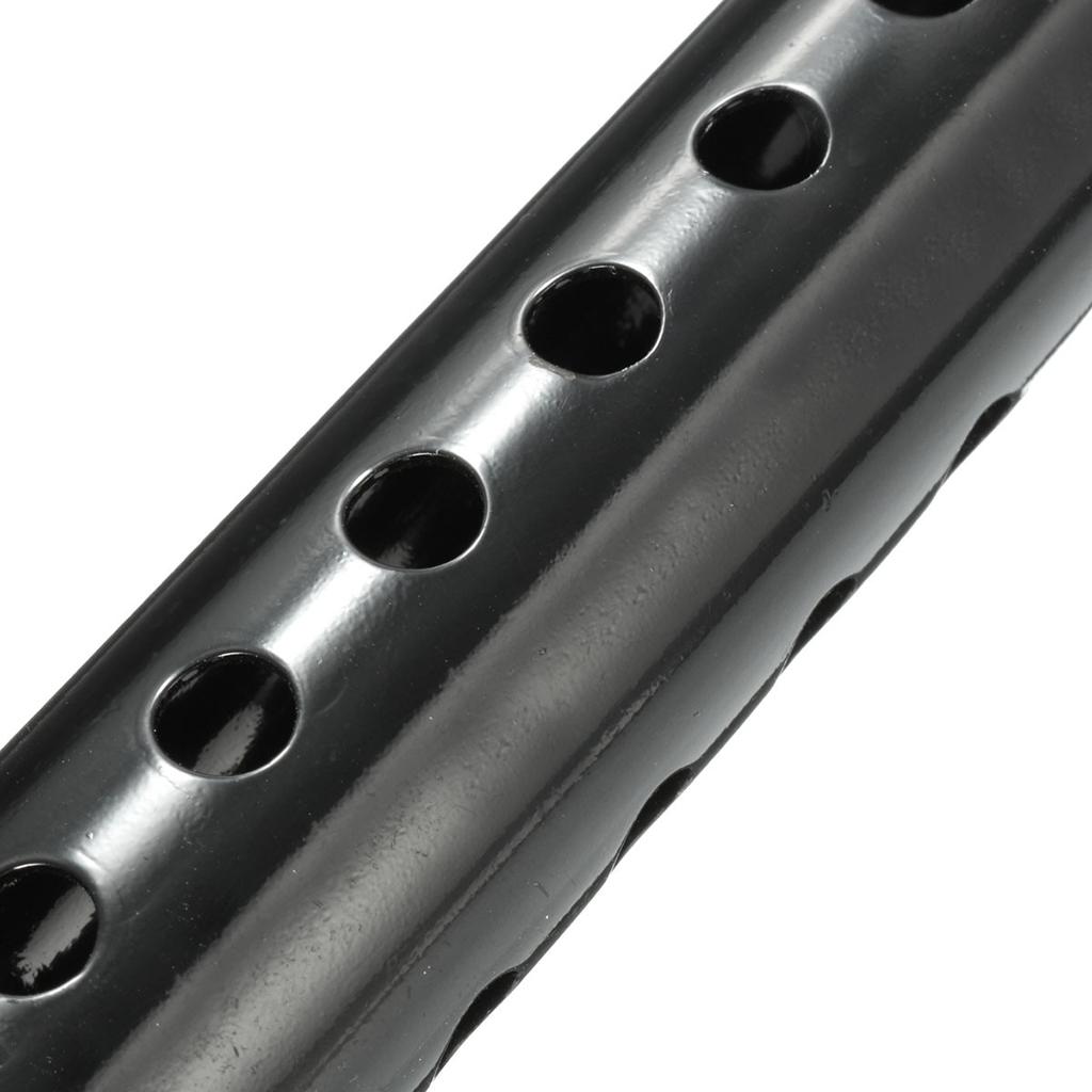 2Pieces Universal Motorcycle Exhaust Pipe Muffler Baffle Silencer Black 35mm