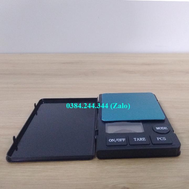 Cân mini bỏ túi điện tử Notebook, Mức cân tối đa 1kg, Độ chia 0.01g, tiện lợi dùng trong học tập, thí nghiệm, cân vàng