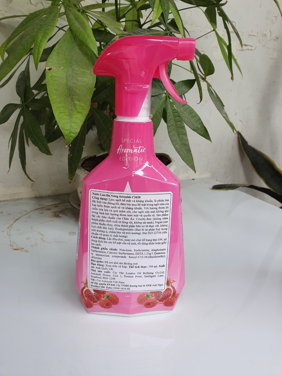 Nước lau đa năng kháng khuẩn Astonish C3420 - PHIÊN BẢN ĐẶC BIỆT