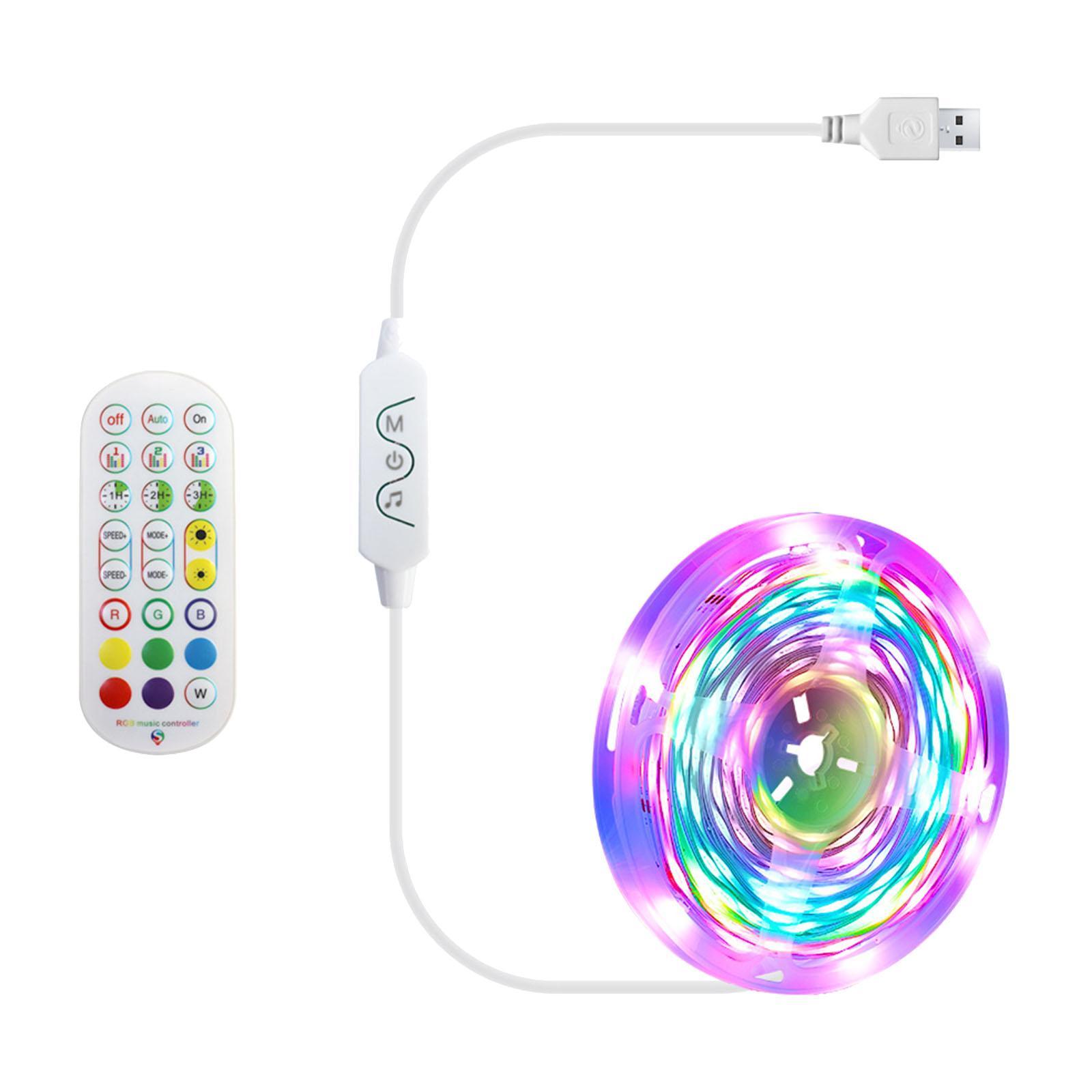 Strip lights light rgb usb Home Party 2m 28 Leds