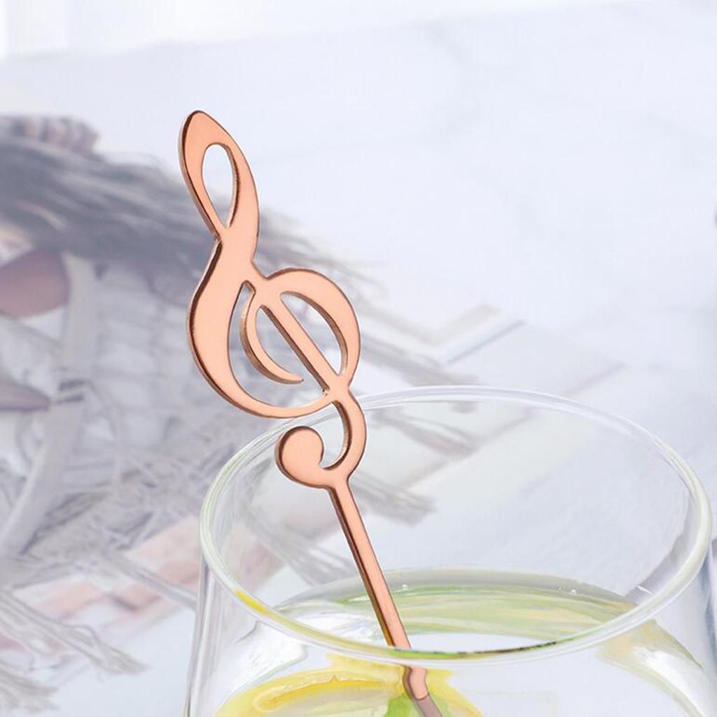 Stainless Steel Coffee Spoon Cocktail Stirring Spoons Multicolor