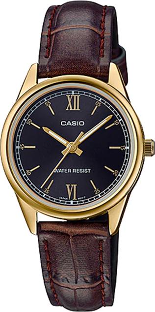Đồng Hồ Nữ Dây Da Casio LTP-V005GL-1B2UDF