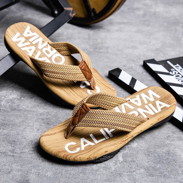 Dép kẹp xỏ ngón, dép tông lào cỡ lớn 46-47 cho nam cao to chân ú bè. Big size men's flip-flops - DK203