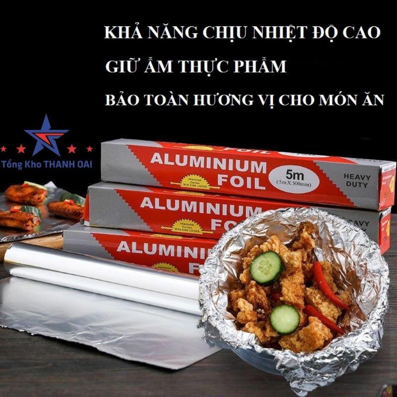 Giấy bạc nướng thực phẩm 30cmx 100cm