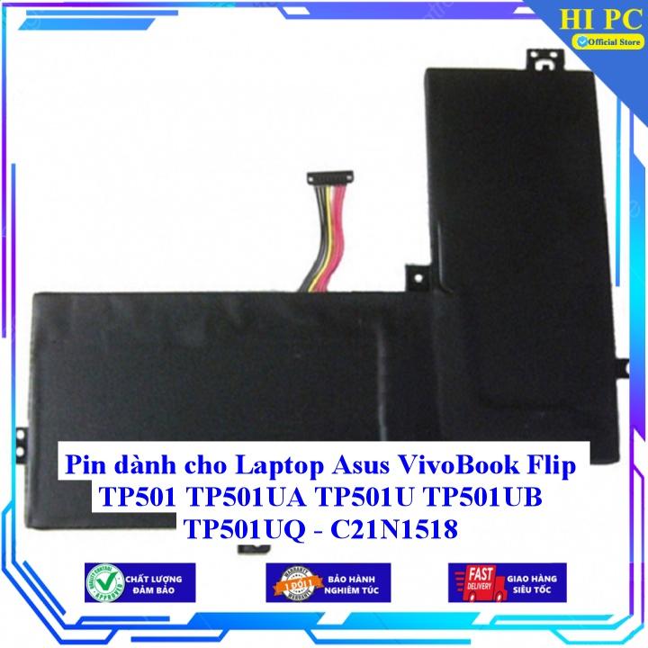 Pin dành cho Laptop Asus VivoBook Flip TP501 TP501UA TP501U TP501UB TP501UQ - C21N1518 - Hàng Nhập Khẩu