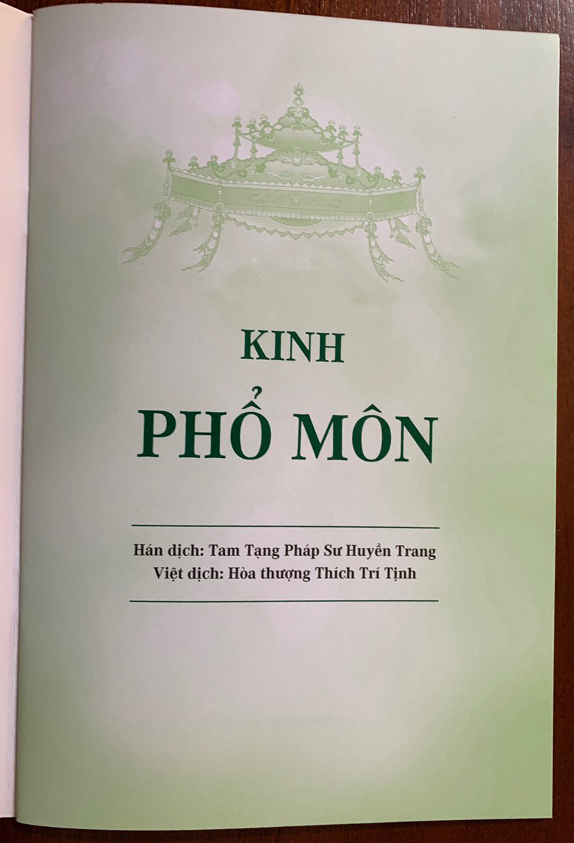 Kinh Phổ Môn - thầy Thích Trí Tịnh
