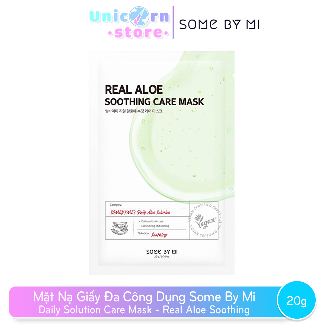 Mặt Nạ Giấy Đa Công Dụng Some By Mi Daily Solution Care Mask 20g