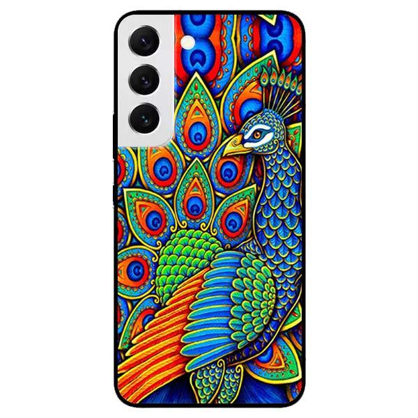 Ốp lưng dành cho Samsung Galaxy S22 5G / S22 Plus 5G / S22 Ultra 5G - Chim Công