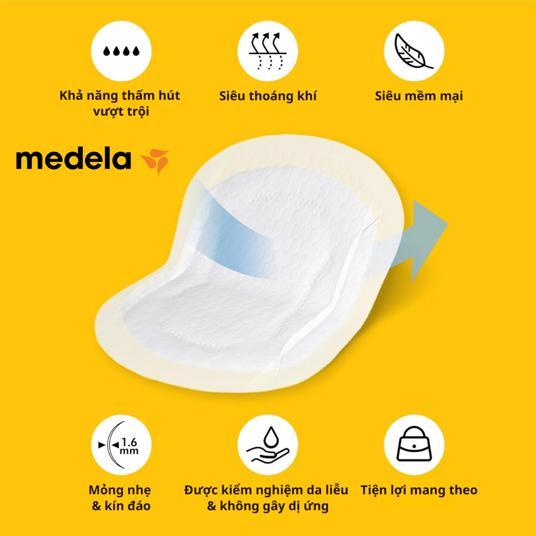 Thấm sữa Ultra | Medela hộp dùng một lần 30 / 60 chiếc